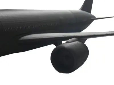 Boeing 787 Dreamliner 3dprintable 3D print model