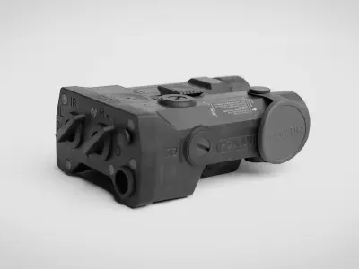 Holosun IRIS GR3 Laser Low-poly 3D model