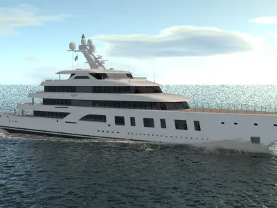 Aquarius Superyacht Dynamic Simulation 