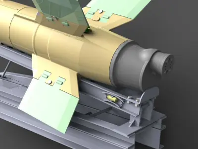 AT-3 Sagger 3D model