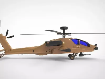 AH-64 Apache BRN 3D model