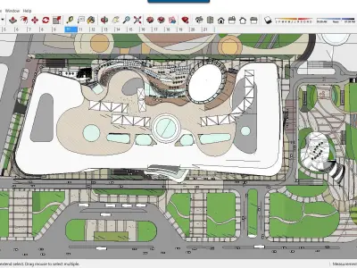 Sketchup Commercial Complex C5 3D model