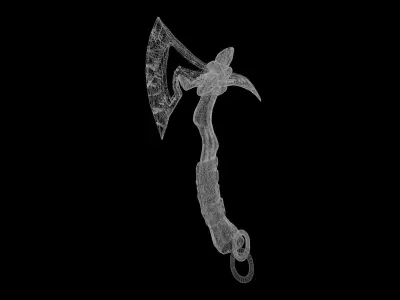 War Axe 3D model buy