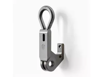 Industrial Factory Overhead Crane Hook Block for 3D print 3D model