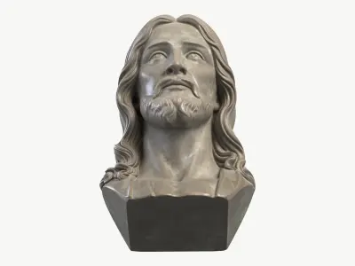 Jesus Bust 1 3D model