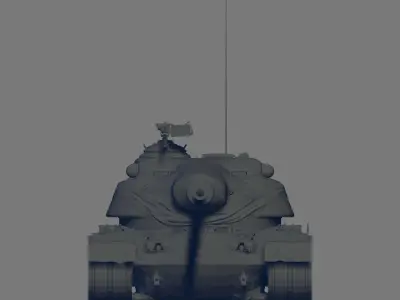 T54E1 3D model