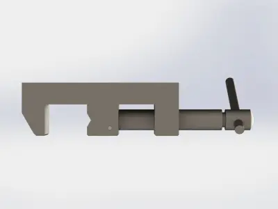 Pequena Morsa - Little Lathe 3D model