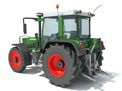 Tractor 3D model