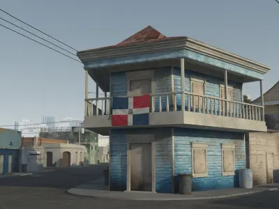  Latin Poor Neighborhood 