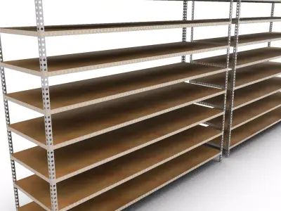 Industry Rack 3d Model 3D model