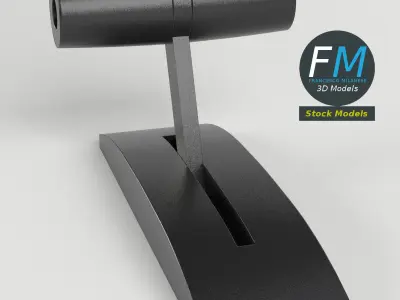 T-Lever door handle 3D model