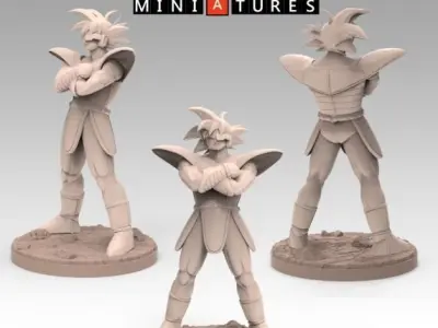 Term 4 - Namek Saga Part 2 - Ginyu Force - Turles Crusher Corps  3D print model