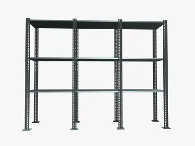 Industrial rack 3D model purchase