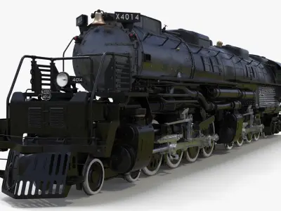 Locomotive Big Boy 3D model