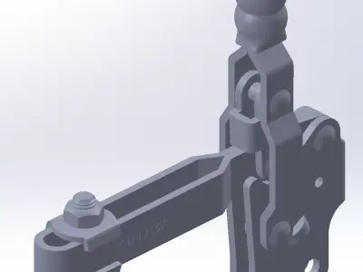 GP-1207-ULBO clamp Free 3D model