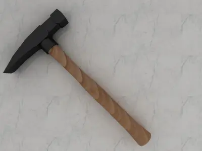 hammer model axe 3D model