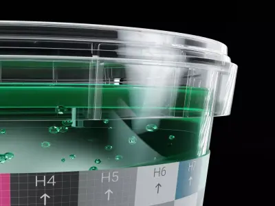 Plastic Bucket Mockup 3D model