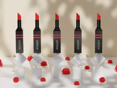 LipStick 3d Product Model Free 3D model