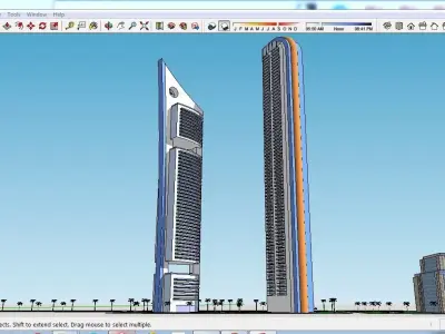 Sketchup Tower A5 Free 3D model