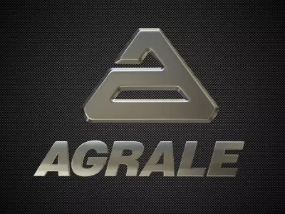 agrale logo 3D model