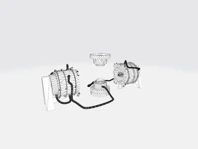 Laboratory Machine D - Superconductor Free 3D model