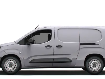 Peugeot e Partner LWB 2024 3D model