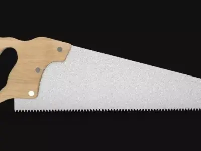 The Saw blade 3D model