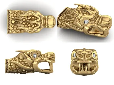Bracelet ak5 Dragon  3D print model