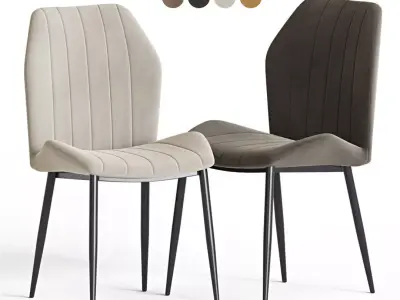 Carvelle Dining Chair 3D model