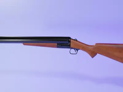 Gun 3d Model shotgun 3D model