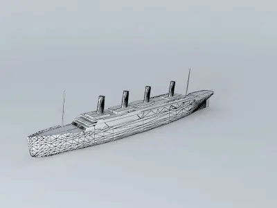 TITANIC Dummy 1912 Free 3D model