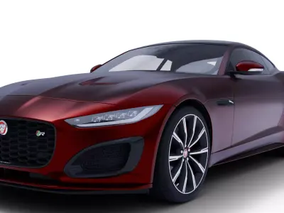 Jaguar F-Type 3D Model 3D model