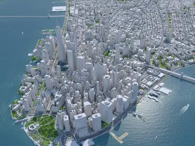  Manhattan in New York USA 