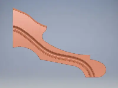 Leg for furniture 3D model purchase