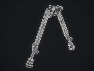 Bipod Leapers UTG Recon 360 Low-poly 3D model