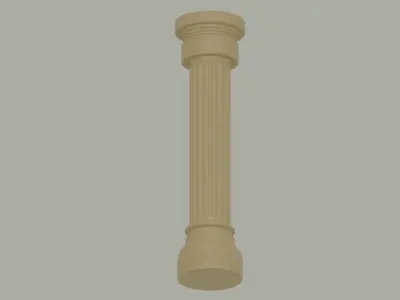 Roman Column 3D model buy