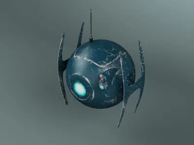 Drone 01 3D model purchase