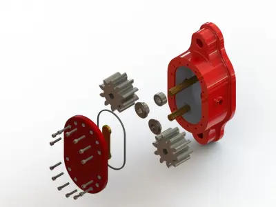 Gear Pump  3D model