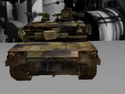 3D Model of Military Tank 3D model