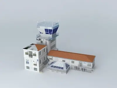 Control tower Free 3D model