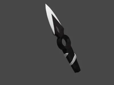 Jett knife valorant 3D model