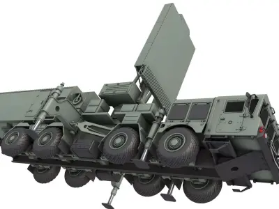 96L6E Cheese Board - Military Radar 3D model