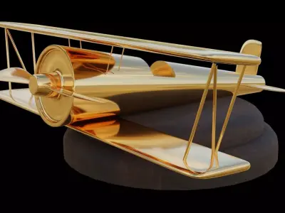 aircraft trophies 3D model