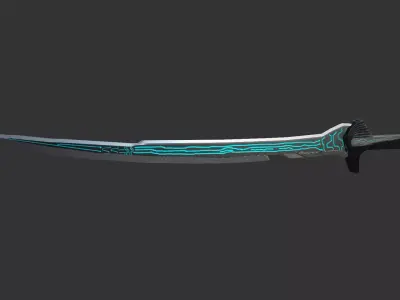 3d model legend of zelda sword Free 3D model