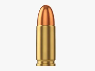 Bullet 9 mm 3D model
