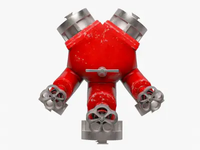 Dividing Breeching 3D Model Free 3D model