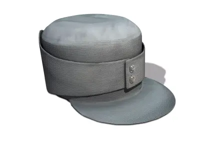 Uniform Army Hat V2 Low-poly 3D model