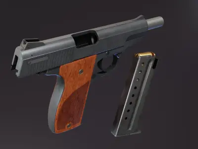 Korriphila HSP 701 Low-poly 3D model