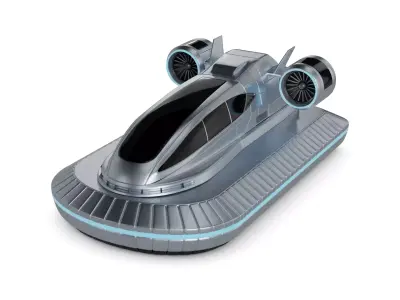 Hovercraft 3D model by vanshpapneja884 - PBR