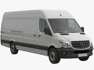 Mercedes-Benz Sprinter 2015 PanelVan L4H2 3D model